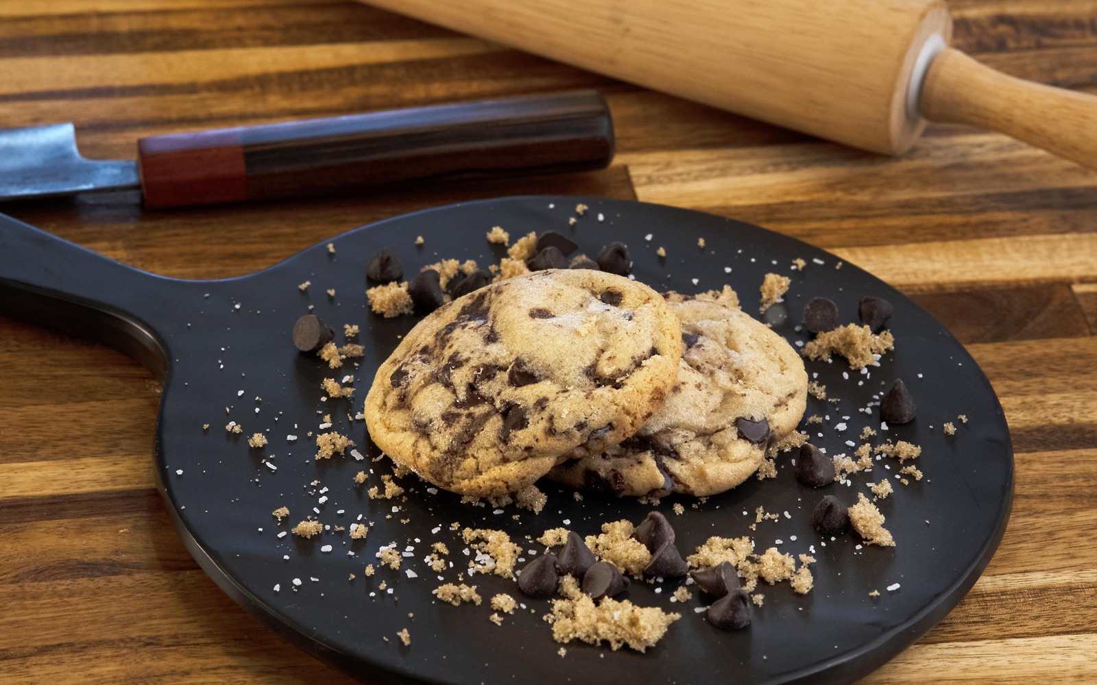Sweet Nico’s chocolate-chip cookies photographed by DogWaterChamp